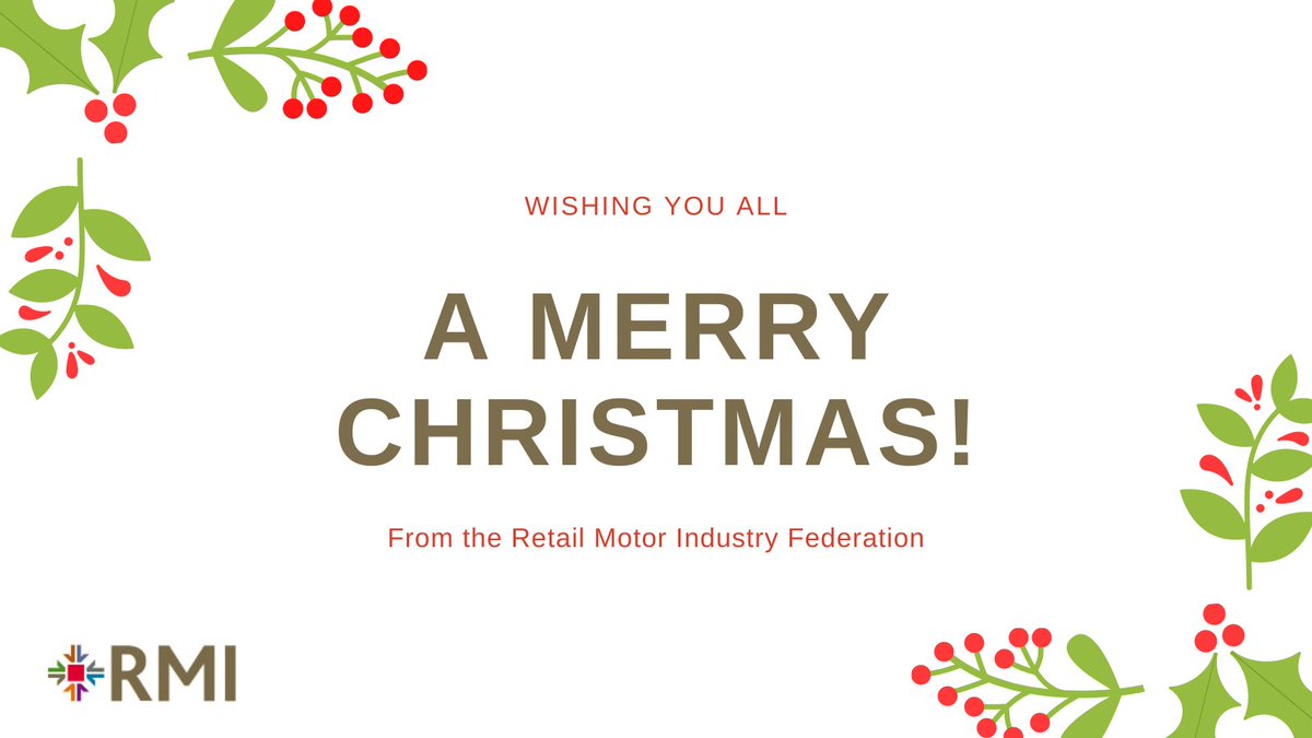 From all the Associations here at the RMI, we would like to wish you a Merry Christmas and a Happy New Year!

🚗 <a href="/RMI_NFDA/">NFDA</a> 
🔧 <a href="/RMI_IGA/">Independent Garage Association</a> 
⛽️ <a href="/RMI_PRA/">Petrol Retailers Association</a> 
🧑‍🔧<a href="/NBRA_ORG/">NBRA</a> 
🛵 <a href="/NmdaUk/">NMDA</a> 
🤝 <a href="/NAMA_Auctions/">NAMA</a> 
🚛 <a href="/VBRACommercial/">VBRACommercial</a>