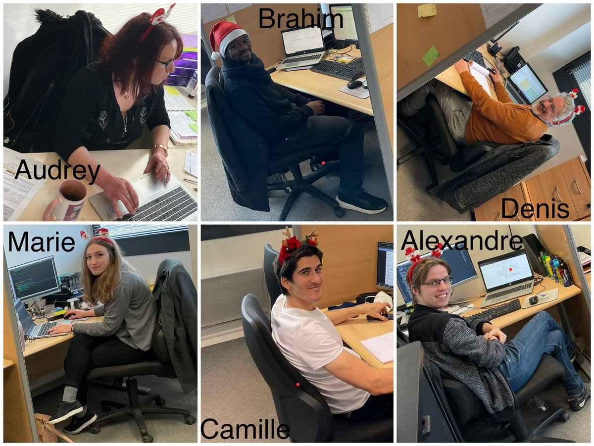 saigainfo's tweet photo. Un joyeux Noël à tous et un grand merci à une partie de l’équipe restée au bureau pour assurer l’astreinte du réveillon dans la joie et la bonne humeur qui nous caractérisent 🎅🏻 https://t.co/KtkHiLccG2