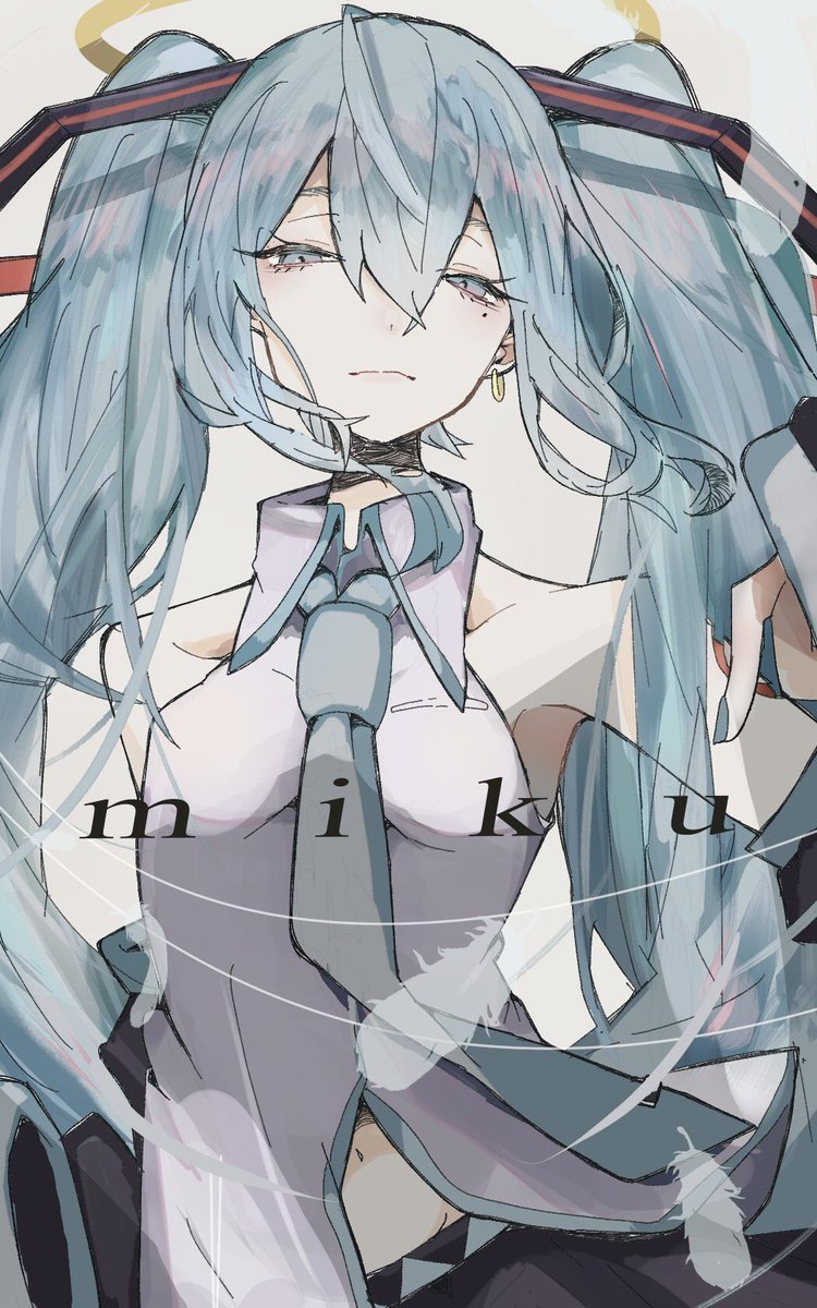 初音ミク 「ミク 」|ひき🥞超ボーマス51/E20のイラスト