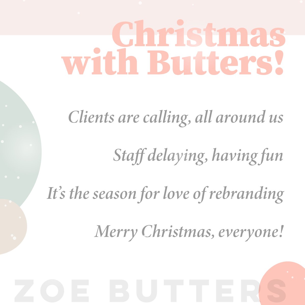 Here's my take on a popular Christmas jingle... Business themed of course! :D

#MerryChristmas #ChristmasEve