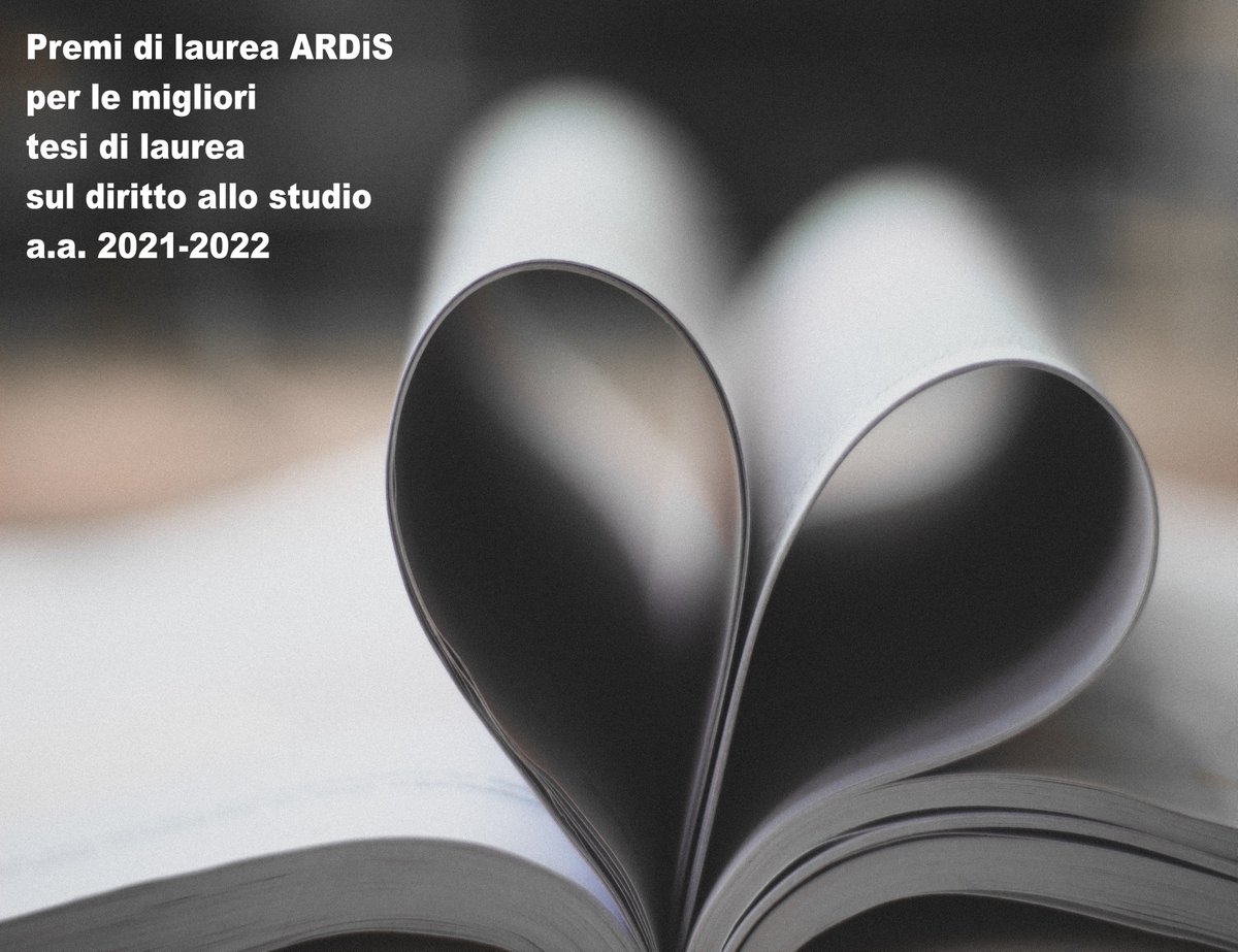 ardisfvg's tweet photo. oncorso per le migliori tesi di laurea magistrale dell'a.a. 2021-2022 sul #dirittoallostudio, riservato agli studenti dell'@universitadiudine e di @unitrieste.
Previsti due premi da €2.500.
Info alla pagina del sito:
https://t.co/XXHlUU7LkN https://t.co/EMVNJnQ8OD
