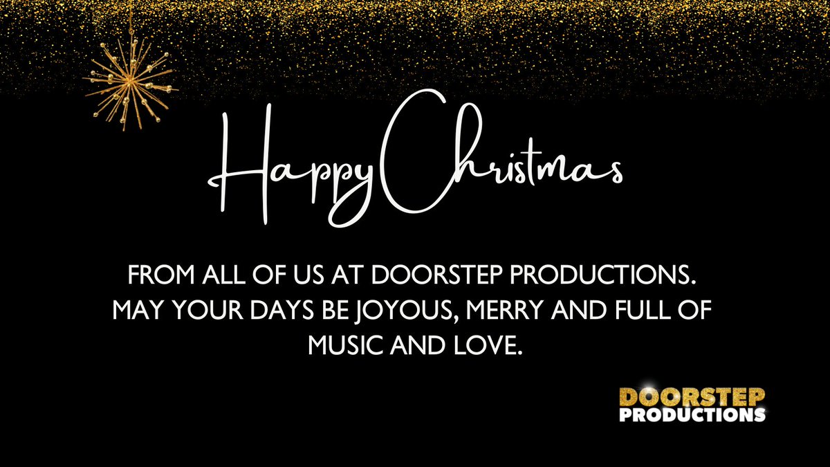 DoorstepProds's tweet photo. Wishing you a very happy Christmas from all of us here at Doorstep Productions. We hope you have a wonderful day; wherever you are, whoever you are with and whatever you are doing. 

#doorstepproductions #partyentertainment https://t.co/MIw6zlYn8B