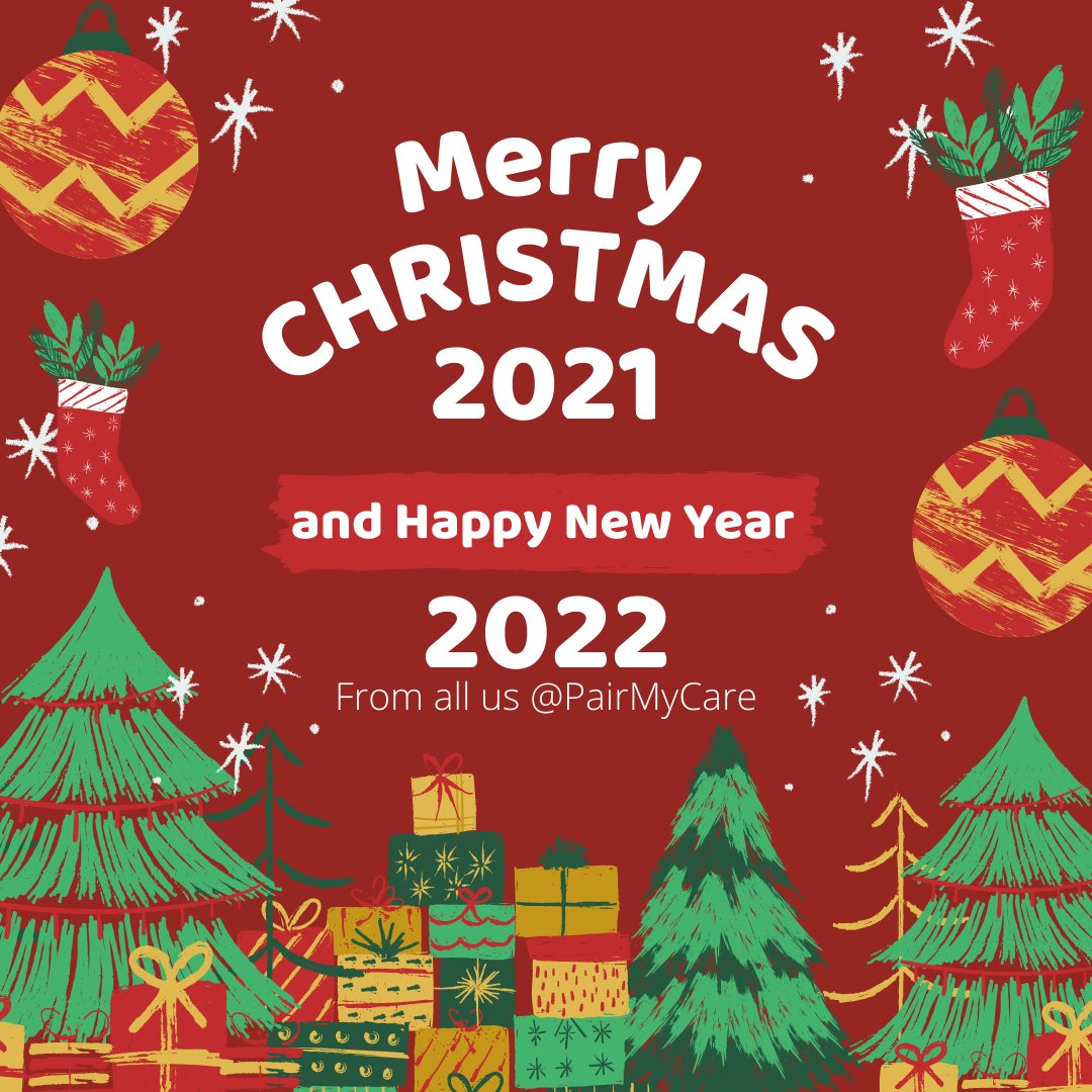 pairmycare's tweet photo. Merry Christmas 🎄 We would like to wish you all carers, service users, all our followers, and your families a Merry Christmas and a peaceful Holiday! We are very grateful for this year and excited for what is about to come. 💜 The best is yet to come! #socialcare #MerryChristmas https://t.co/zfaks5GzWA