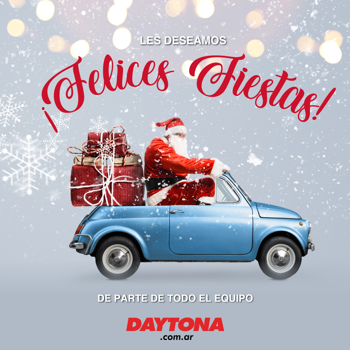 daytonaarg's tweet photo. ¡Felices fiestas! 🎄🤶
Es el deseo de todos los que hacemos DAYTONA https://t.co/OkG9rGpeIh