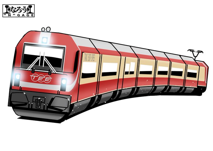 コレは欧州中どこへでも行っちゃうタイプのrailjet。
#なろうGAGE 