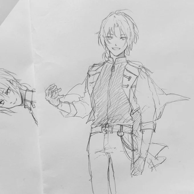 trad sketch manifesting leo coming home heLPP 