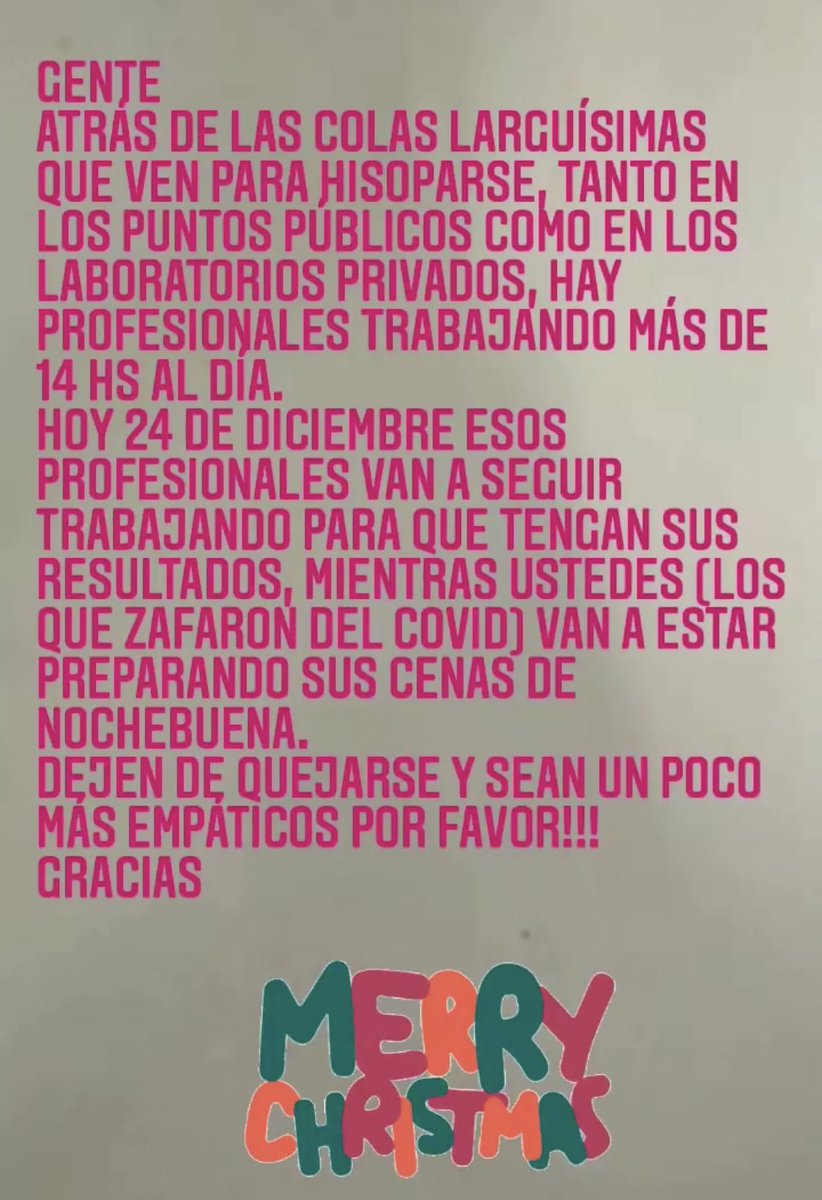 Excelente mensaje de una compañera