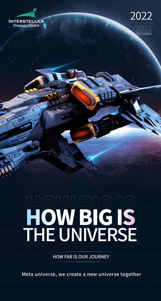 Starship_memes's tweet photo. How big is the universe🪐
How far is our journey🧐
#Metaverse we create a new universe together👐
#GameFi #BSC 
#BNB #NFT 
@PancakeSwap 
#crypto
#InterstellarDomainOrder https://t.co/epigKI0aln