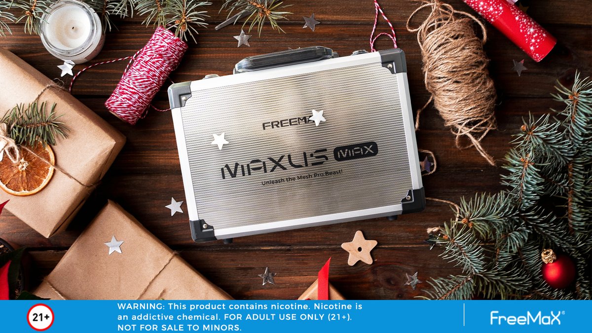 Maxus Max 168w suitcase version, What face if you received this suitcase for your Xmas gift??🎄
Want a Maxus Max 168w, click the following link. 
bit.ly/christmasgrand…
.
.
#freemaxvape #Maxusmax168w #subohm #vapeon
#vapelyfe #vapefam #vapedaily #freemaxmeshpro
#vapeuk #vapeusa