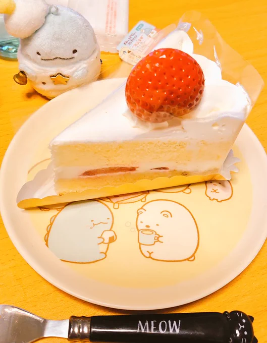 昨日のれおくん半年記念日ケーキとクリスマスイブなケーキ(?) 