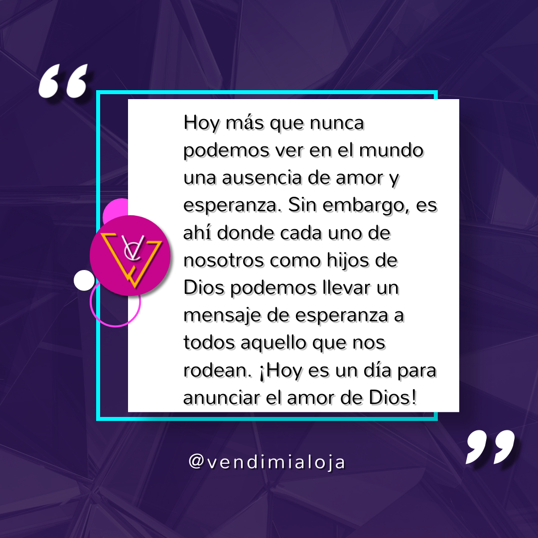 vendimialoja's tweet photo. #ComparteConAlguien #EsMirarMasAlla #YoSoyVendimia https://t.co/bZhL2pBpLF
