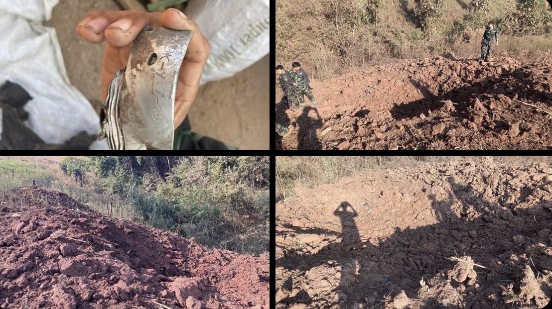 Myanmar’s junta has conducted airstrike against Karen National Liberation Army in the area surrounding Lay Kay Kaw, Myawaddy’s district of Karen  State.  #Australia_StopEngagingWithTerrorists #Dec24Coup #WhatsHappeningInMyanmar