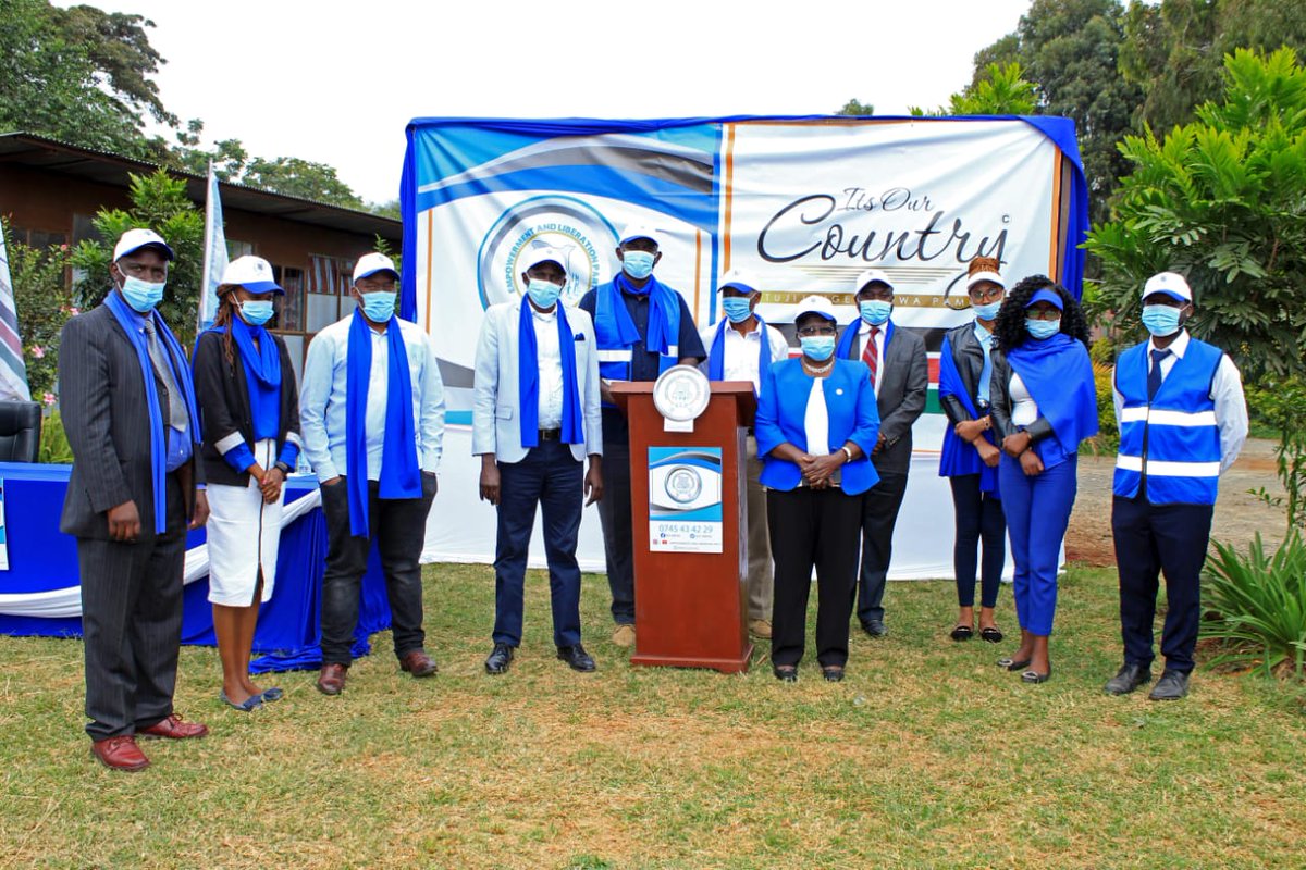 ELP_Kenya's tweet photo. ELP Officials at party presser https://t.co/0490BSqFsa