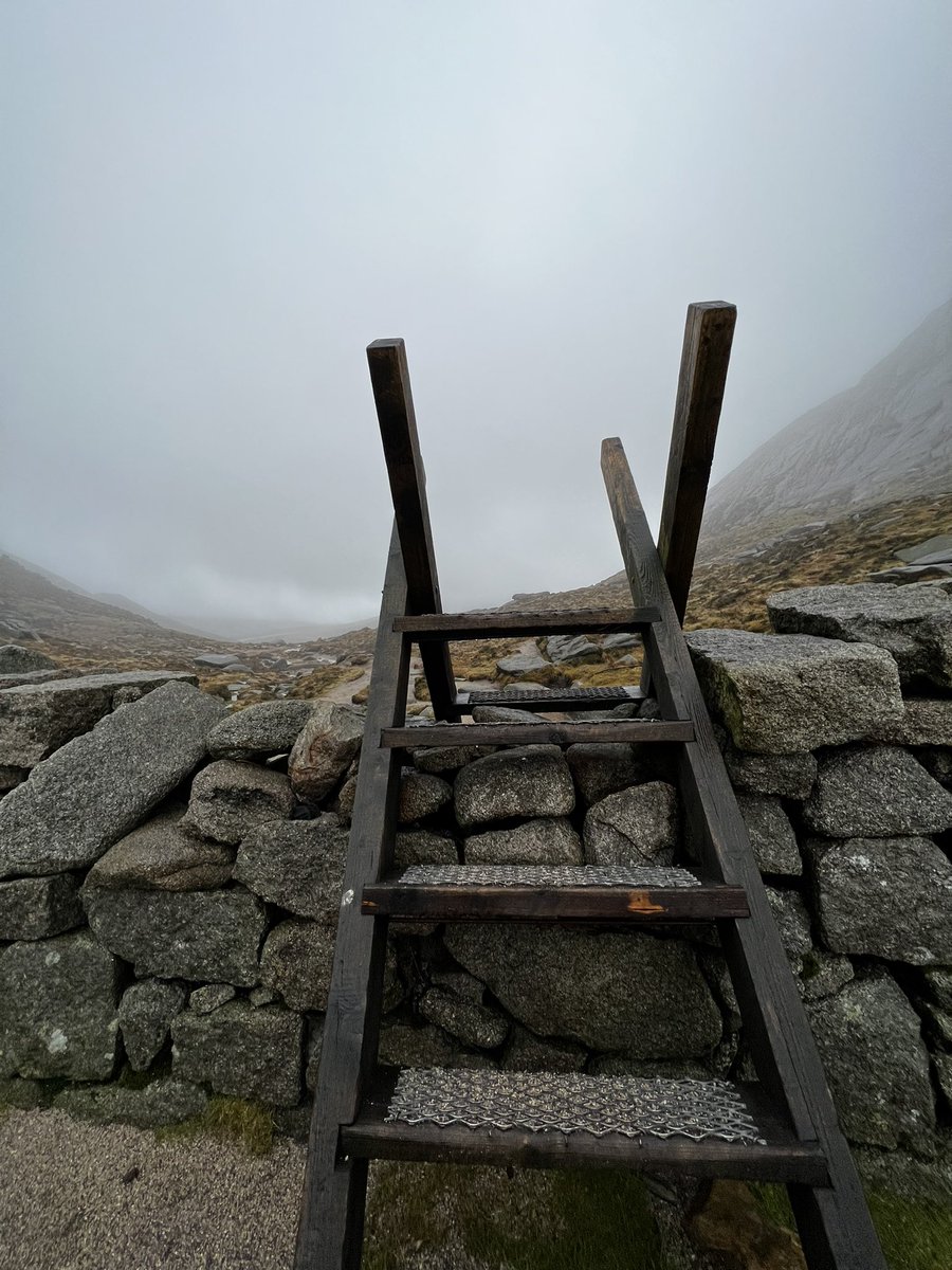 Pre turkey trot trot #mournes