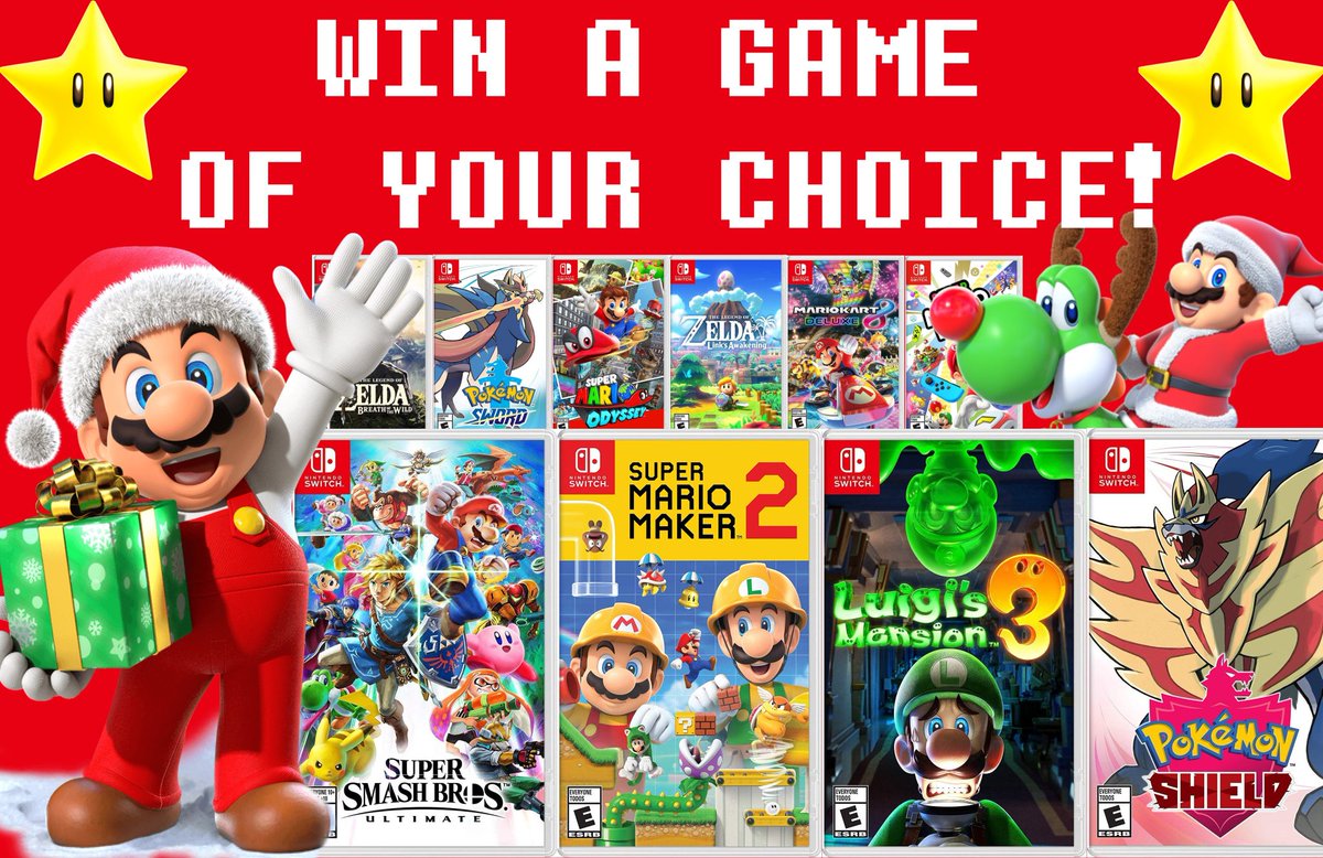 ProsafiaGaming's tweet photo. TIME FOR A CHRISTMAS GIVEAWAY!🎁
Win ANY GAME OF YOUR CHOICE!

How to win:
• Comment the Game you wish for!
• Like
• Retweet
• Follow me with notifications on

Winner Chosen TOMORROW the 25th!!
The Game will be sent as a Download Code via DM
Goodluck To Everyone!🥰 https://t.co/DC4YuIRK5l