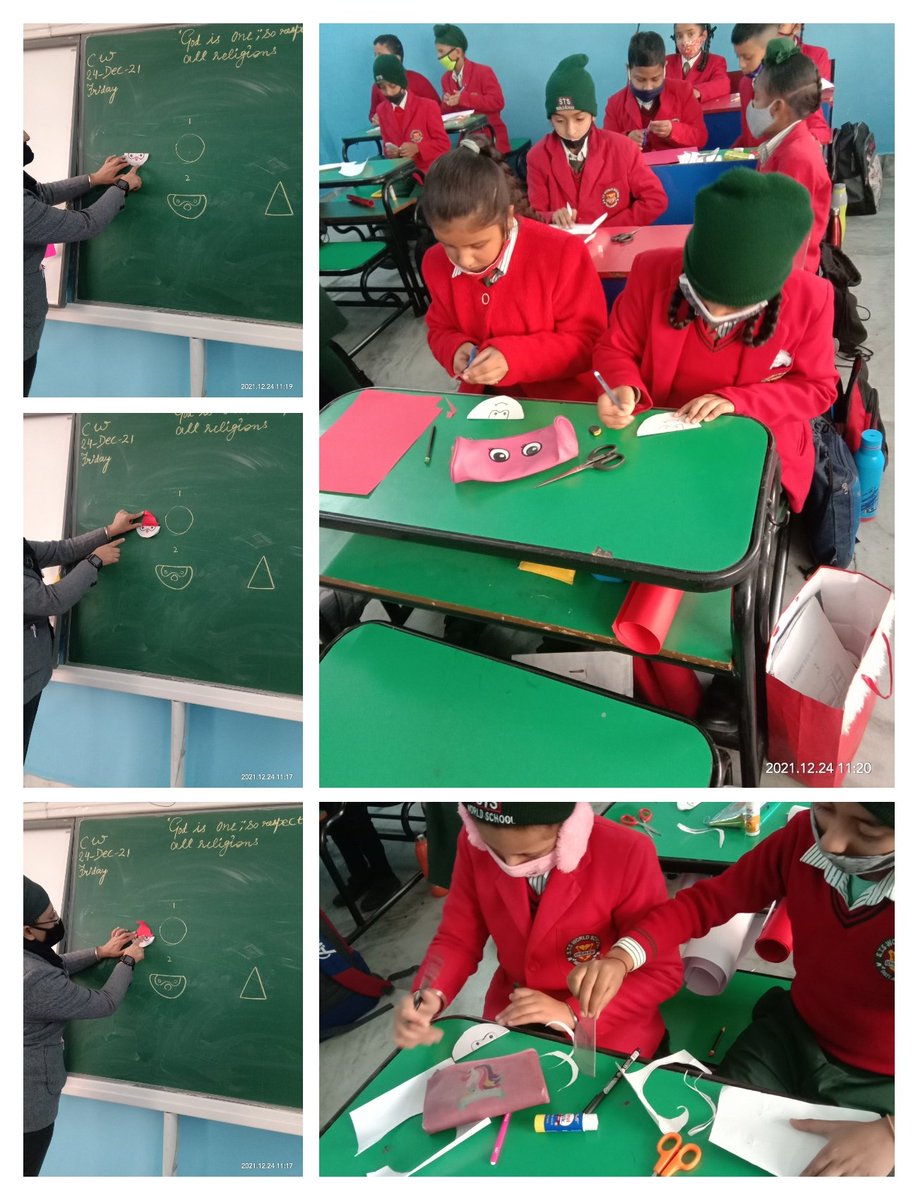 Christmas celebration(Grade3-A)
Cutting and pasting Activity done by students everyone helping each other, that's what festivals teach us <a href="/raminde94301780/">Raminder</a> <a href="/Prabhjo60556013/">Prabhjot Gill</a> <a href="/STSWSRAJGOMAL/">S.T.S. World School (Official)</a> <a href="/SDG2030/">SDG2030</a> <a href="/cbseindia29/">CBSE HQ</a> <a href="/MicrosoftTeams/">Microsoft Teams</a>
