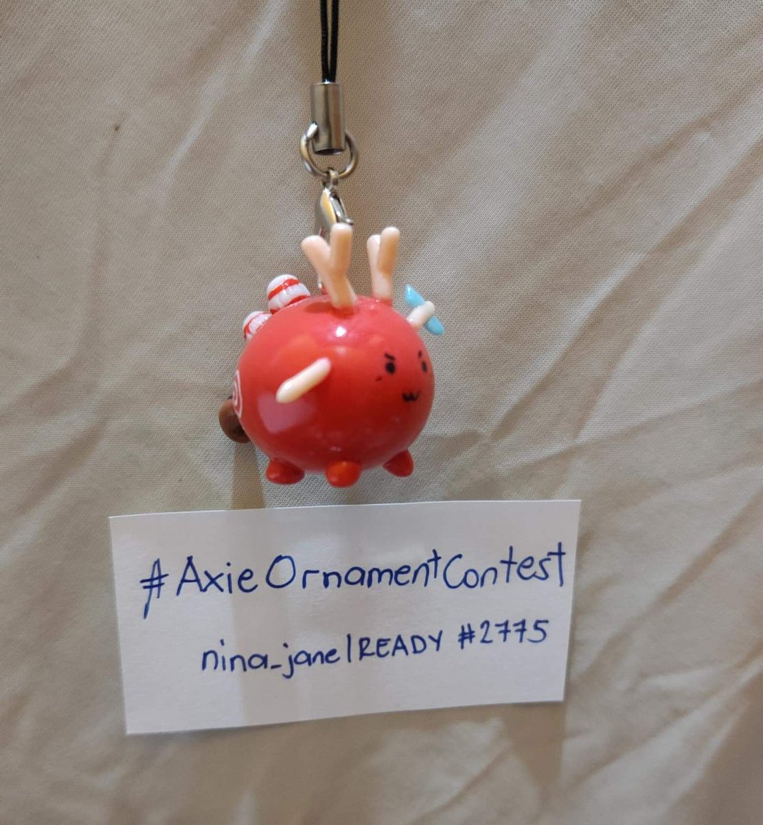 nina_janee's tweet photo. Merry Christmas! I made this axie using Air Dry Clay 🥰
#AxieOrnamentContest
nina_jane | READY#2775
@AxieInfinity https://t.co/wFaMEGo9SH