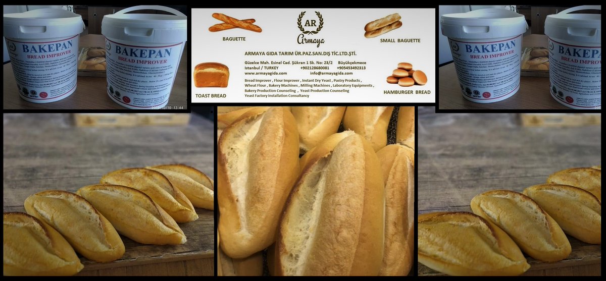 armayagida.com
facebook.com/armayagida
sadrikoseri@armayagida.com 
info@armayagida.com
#instantdryyeast #breadimprover #yeast #dryyeast #levure #ameliorantdepanification #ekmekgeliştirici #ekmekkatkımaddesi #ekmek #bakeryingredients #bakery #boulangerie