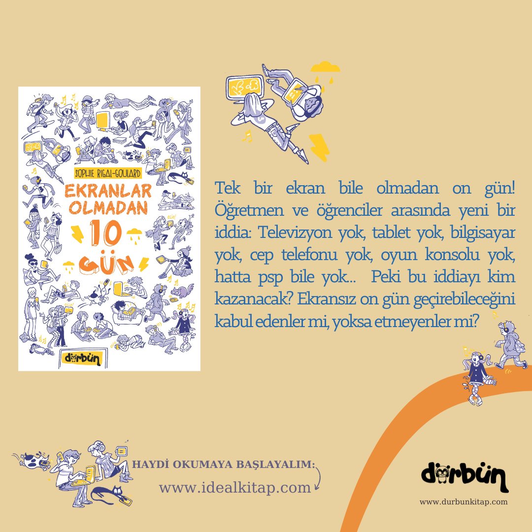 Ekranlar Olmadan 10 Gün

Yazar: Sophie Rigal-Goulard
İllustrasyonlar: Frédérique Vayssiéres
Çeviri: Huriye Koçoğlu

Online Satış: idealkitap.com/ekranlar-olmad…

#Çocuk #Öykü #Hikaye #EkranlarOlmadan #SophieRigalGoulard #FrédériqueVayssiéres #DürbünKitap