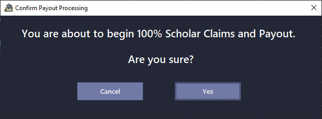 Stark_axie's tweet photo. 7 more days of payout and all scholars will have received their 100% cut for xmas 🎄🎄 https://t.co/HVPbM4Nptb