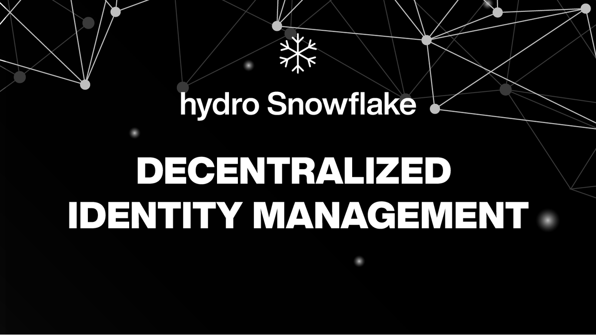 HydroBlockchain's tweet image. ❄️#Snowflake is an #IdentityProtocol.

A modular, open framework in the decentralized identity space. It will help individuals craft their digital identities and enable projects to easily and securely access this data.🚀

LINK: bit.ly/3qlzALh

#crypto #dApp #NFT #hydro