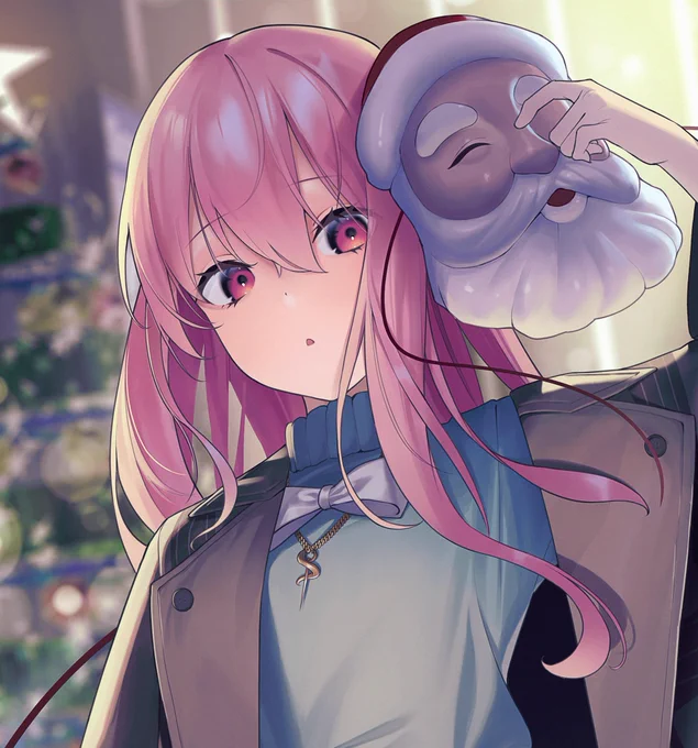 年末🤶
#東方Project 
#秦こころ
この月刊シリーズはここで終わります、いつも応援してくれてありがとう
全ての皆さんに感謝しています! 