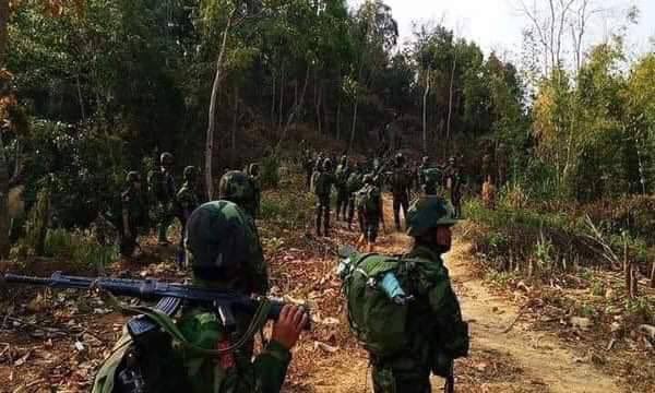 Battalion44 under KIA Brigade-9 &amp; PDF joint force conquered to Junta KaMaYa (383 &amp; 384) in KayinMyaing Village,SarHmaw Moenyin Tsp&amp; SAC has loss &amp; started using airstrikes &amp; fired. #Australia_StopEngagingWithTerrorists #Dec24Coup   #WhatsHappeningInMyanmar