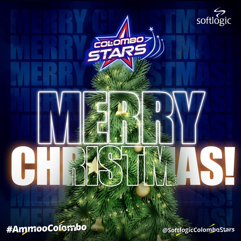 Softlogic Colombo Stars family is wishing all our fans a Merry Christmas!

#AmmooColombo #ColomboStars #Softlogic