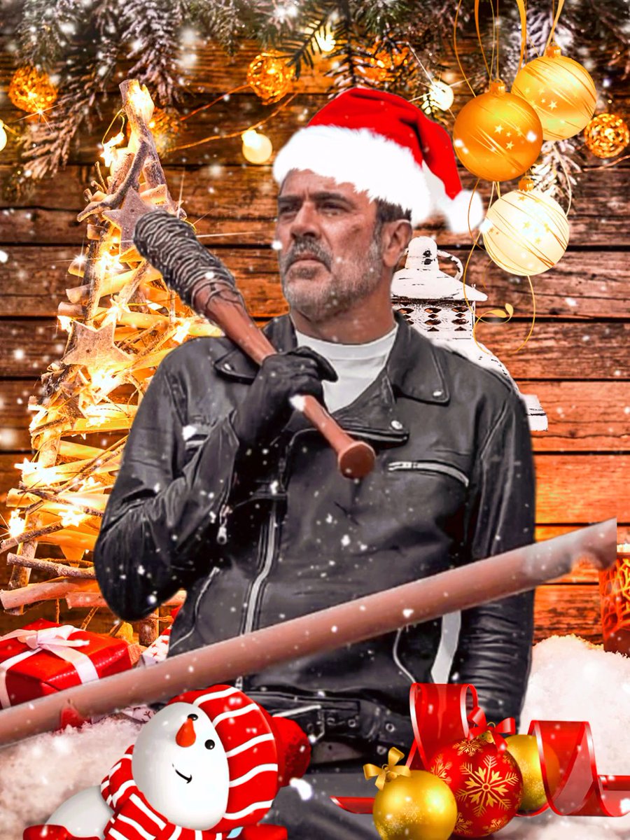 Verena_JDM's tweet photo. Merry X-Mas to all TWD friendz and especially #TeamNegan❤ 
Have some great holidays and a loveley Santa Negan.🎅🎁🔥❤
#JDMlover #Negan #XMas https://t.co/GSsjUjdMc9