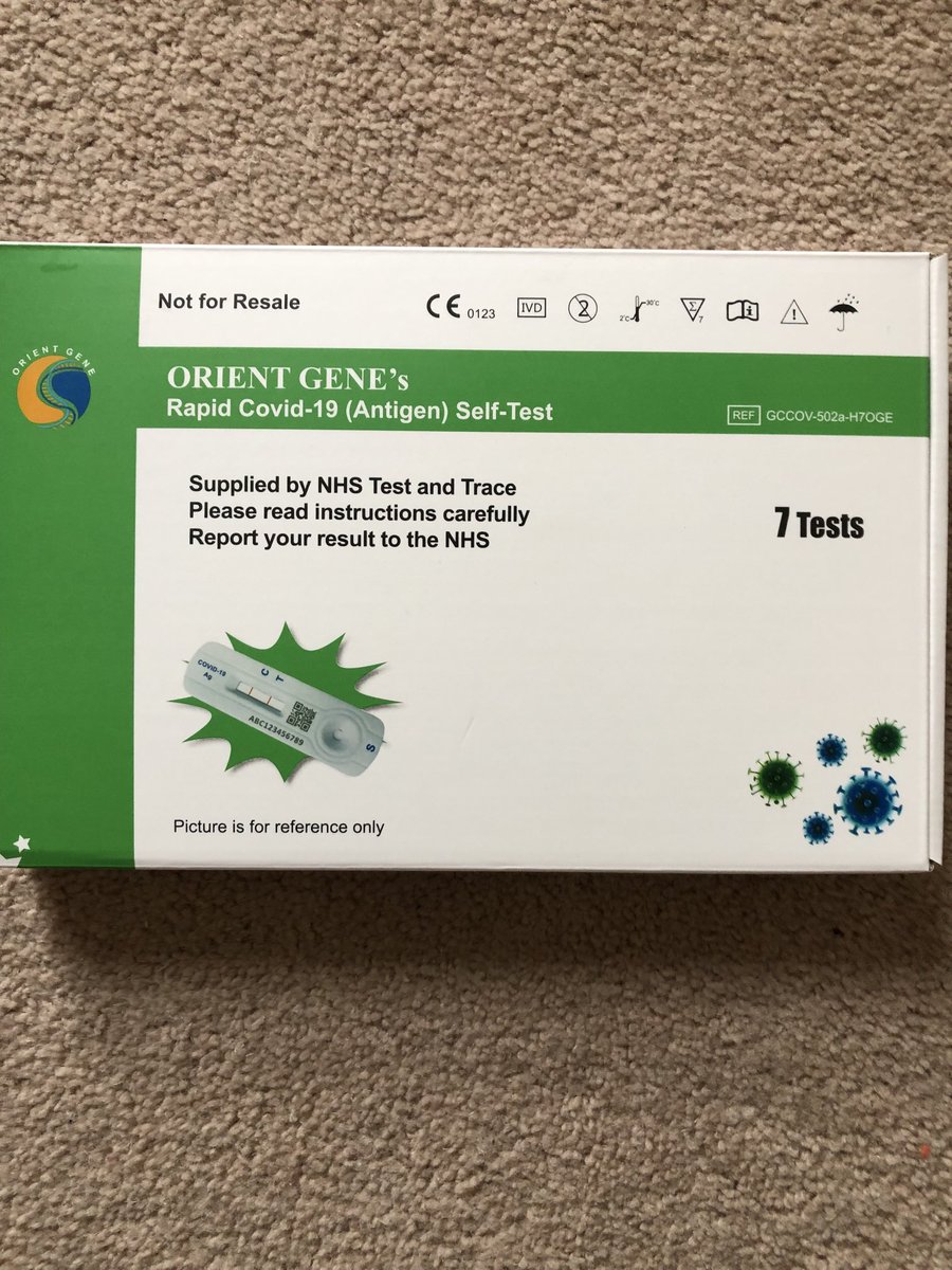 prof_di_chimica's tweet photo. Somebody on Twitter described these as being the M&S of lateral flow tests and they werenโt wrong๐คฉ
Different instructions to the ones Iโve been using so far for nose only https://t.co/crzw44JSKs