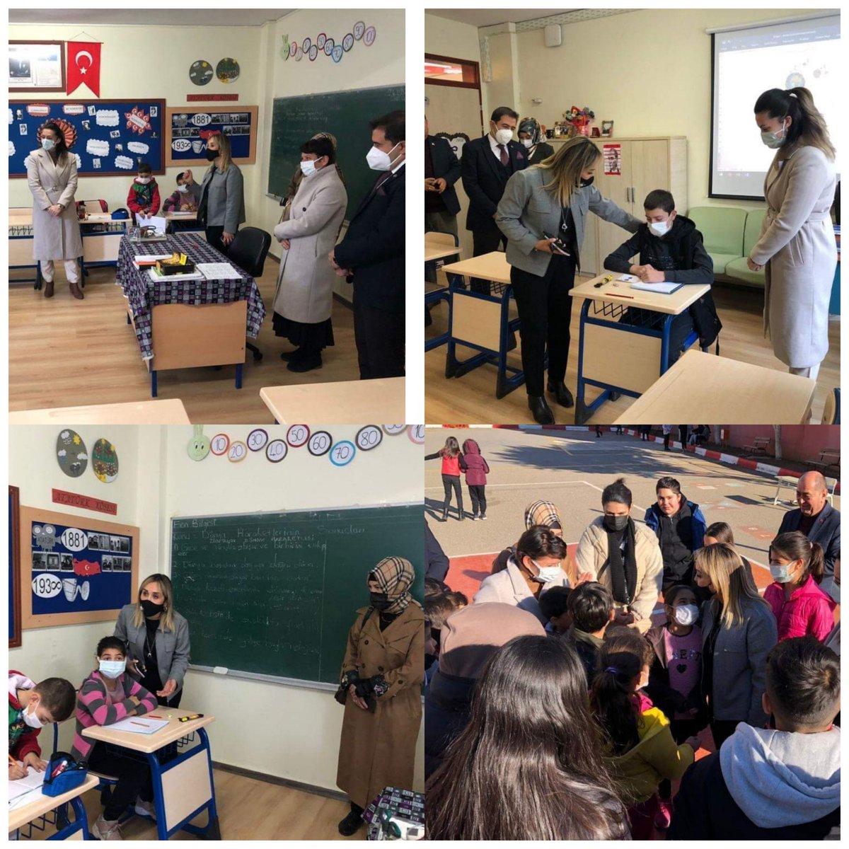 nhlunal's tweet photo. Ak Parti Antalya M.Vekilimiz MKYK üyemiz Sayın #Tuba Vural Çokal
İl başkanımız Ayşe Keyik Yılmaz ile Cuma Sabahının ilk saatlerinde Kamile Çömlekçioğlu Orta Okulu'nu ziyaret ettik çocuklarımızın neşesi sohbeti görülmeye değerdi❤️ https://t.co/iUpZxE489W