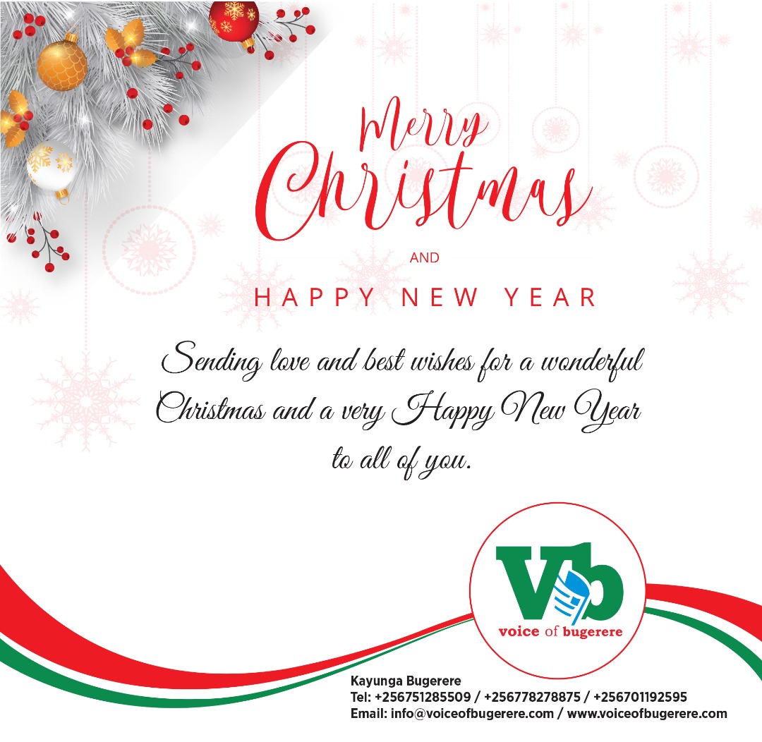 VBugerere's tweet image. One year down the road, you have been with us, our readers, we wish you merry Christmas &amp;amp; Sweet new year.

#SourceofTruth 

@KiwanukaSulaim2 @RaysUganda @PatriqKanyomozi @kayiirajackson @BugandaOfficial @YekoyadaUG