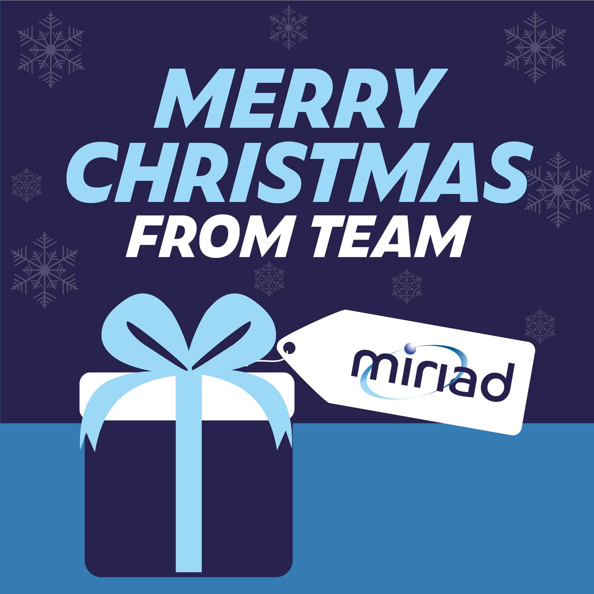 Our offices are now closed until Tuesday Jan 4th 2022. 
We would like to wish all our customers, suppliers and friends a very Merry Christmas &amp; a Happy New Year! 

#merrychristmas #christmaswishes #happynewyear #miriad