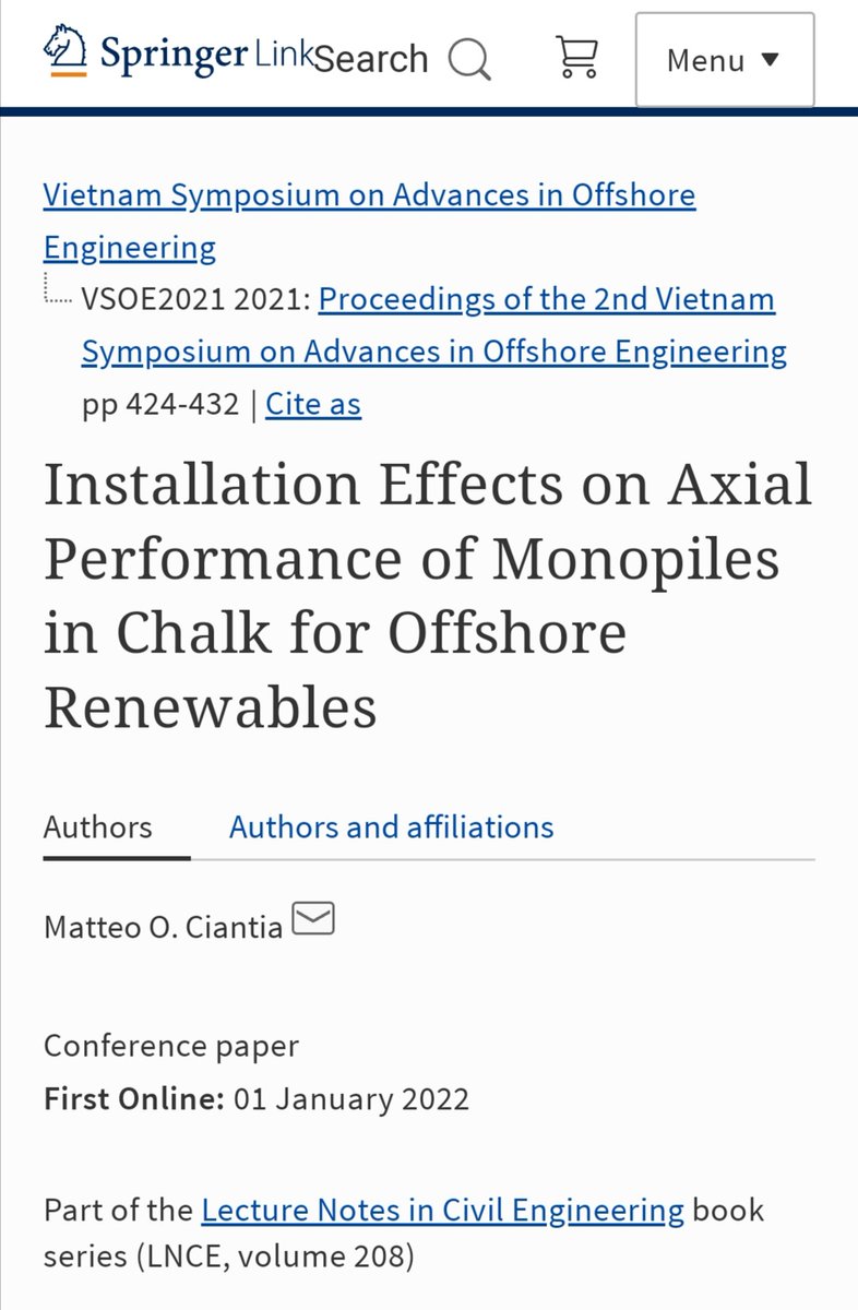MatteoCiantia's tweet photo. Conferences being continuosly delayed that I had forgotten about this nice little work!!!
#GPFEM #CHALK #ORE #offshorewind
https://t.co/Vd1rBjeGLc https://t.co/eVKgvNjdZB