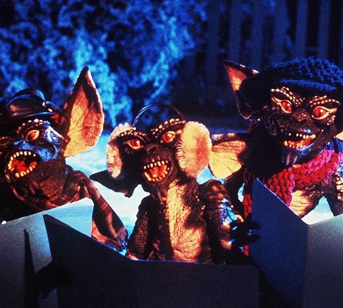 queersgoneby's tweet photo. We forgot to post yesterday because we were #ChristmasDrinking but at least it’s even more festive because it’s CHRISTMAS EVE! We’re reviewing holiday nightmare GREMLINS, and you can listen wherever you get your podcasts! https://t.co/YWjbgigju4