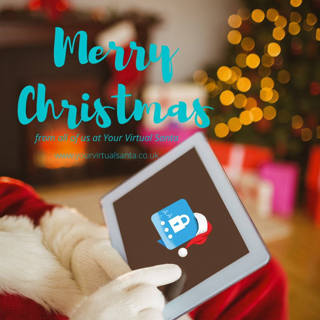 virtualsantaelf's tweet photo. Merry Christmas everyone! Santa's favourite day. Time to relax #VirtualSanta #Christmas https://t.co/40wEUaUIBd