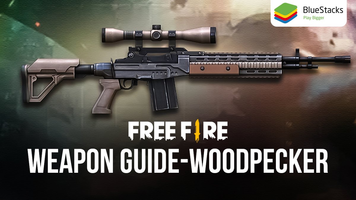 bluestacksinc's tweet photo. The Woodpecker Rifle packs a ton of punch.⚡
Check out this weapons guide to do some serious damage to your opponent.
🔗Read On: https://t.co/AljjBmX1tp
#BlueStacks5 #BlueStacks #FreeFire #WeaponGuide https://t.co/rBpOO3EUhp