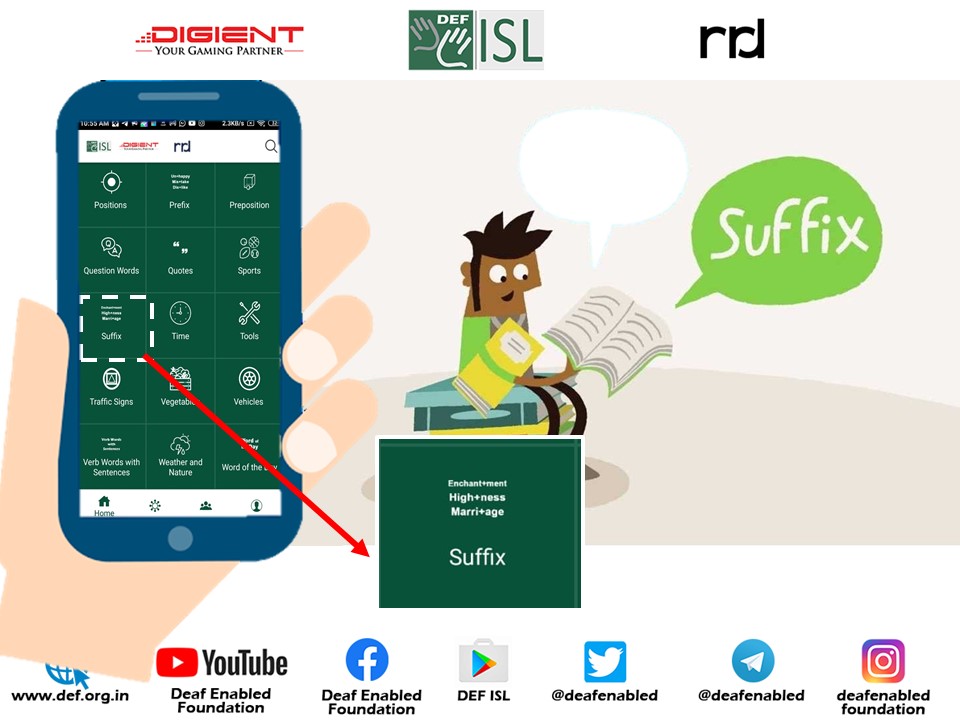 deafenabled's tweet photo. Adding a few letters can change the meaning of a word. Don't believe us? Head on to our English module on YouTube to learn about the same.
Link:-
https://t.co/dx5EuKn4Tx
#suffix #meaning #learning #IndianSignLanguage #DeafEnabledFoundation #digienttech #rrd #rrdinternational https://t.co/iDez9snBI6