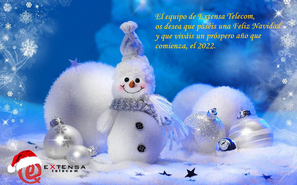 Extensa_Telecom's tweet photo. ¡Feliz Navidad!
#FelizNavidad https://t.co/bEy9qGIslP