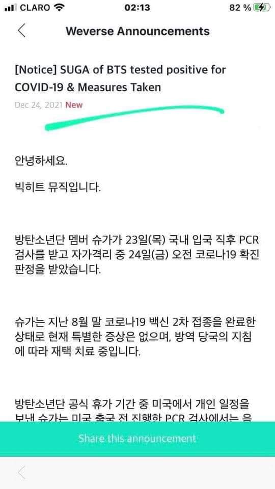 iramsoo's tweet photo. get well soon yoongi :( https://t.co/QCty97620a