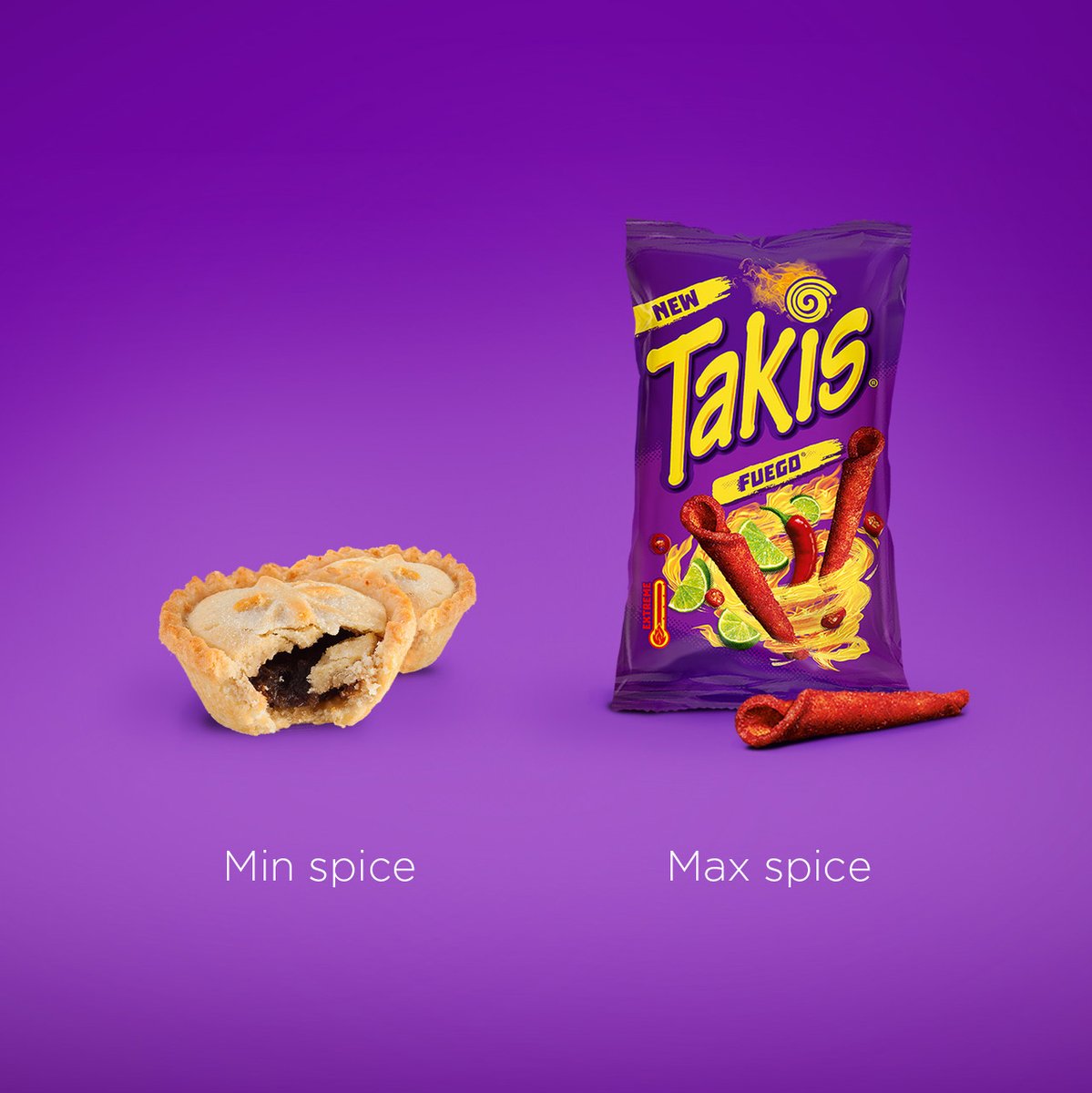 This Christmas please keep spice levels to a
minimum #DontEatTakis