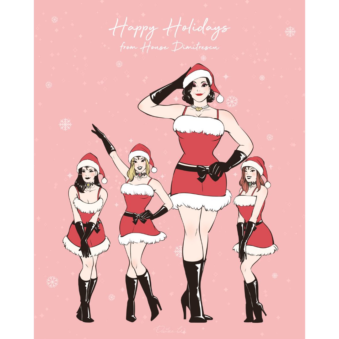 ToweringLady's tweet photo. Alcina: “Merry Christmas, you filthy Man-Things.”

(Artwork by: @paintdks) https://t.co/CTixpU8ldr