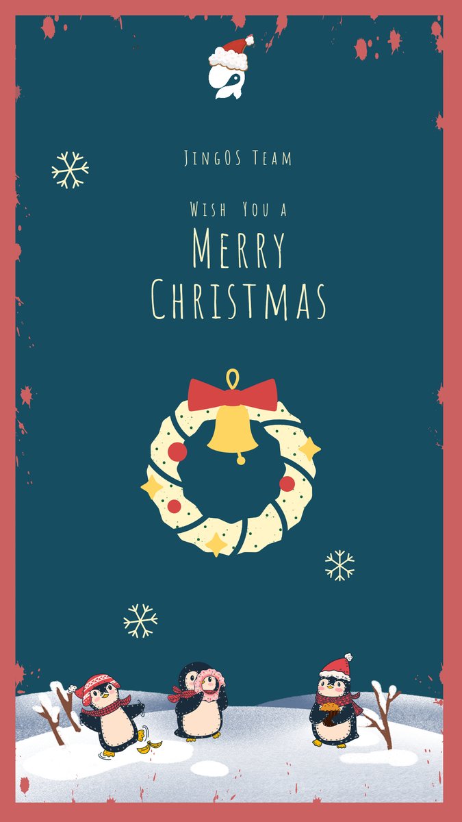Jingle bell, Jingle bells, JingOS Wish you a Merry Christmas~