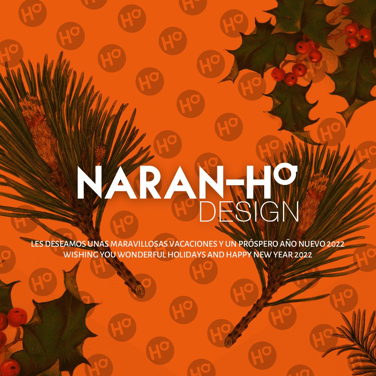 naran_hoDesign's tweet photo. NARAN-HO Design #Marbella Les deseamos unas maravillosas vacaciones y un próspero año nuevo 2022.

Wishing you wonderful Holidays and Happy New Year 2022. https://t.co/5YGil61VAm