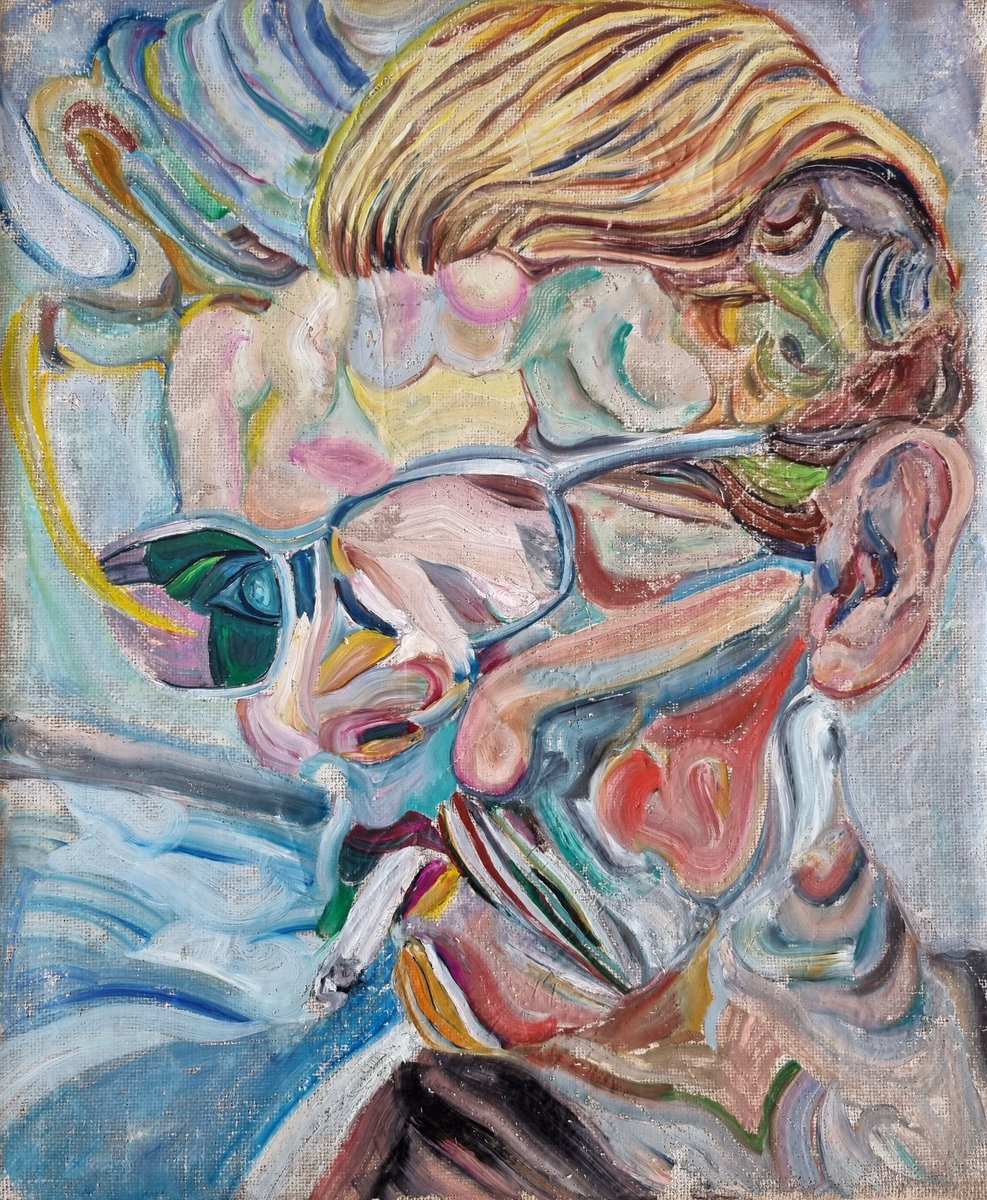 David Bowie 
Oil on canvas 60/50cm 
.
#DavidBowie #Bowie #artcollector #abstractpainting #expressionism #abstractexpressionism #hinkov #collector