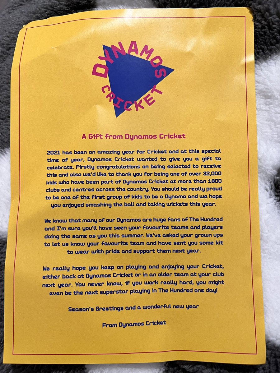 shopchick76's tweet photo. @DynamosCricket our son Ryder was over the moon to receive his Northern Superchargers T-shirt and hoodie this morning, amazing gift, thank you @FrenchayGC https://t.co/PgI4sGssM3