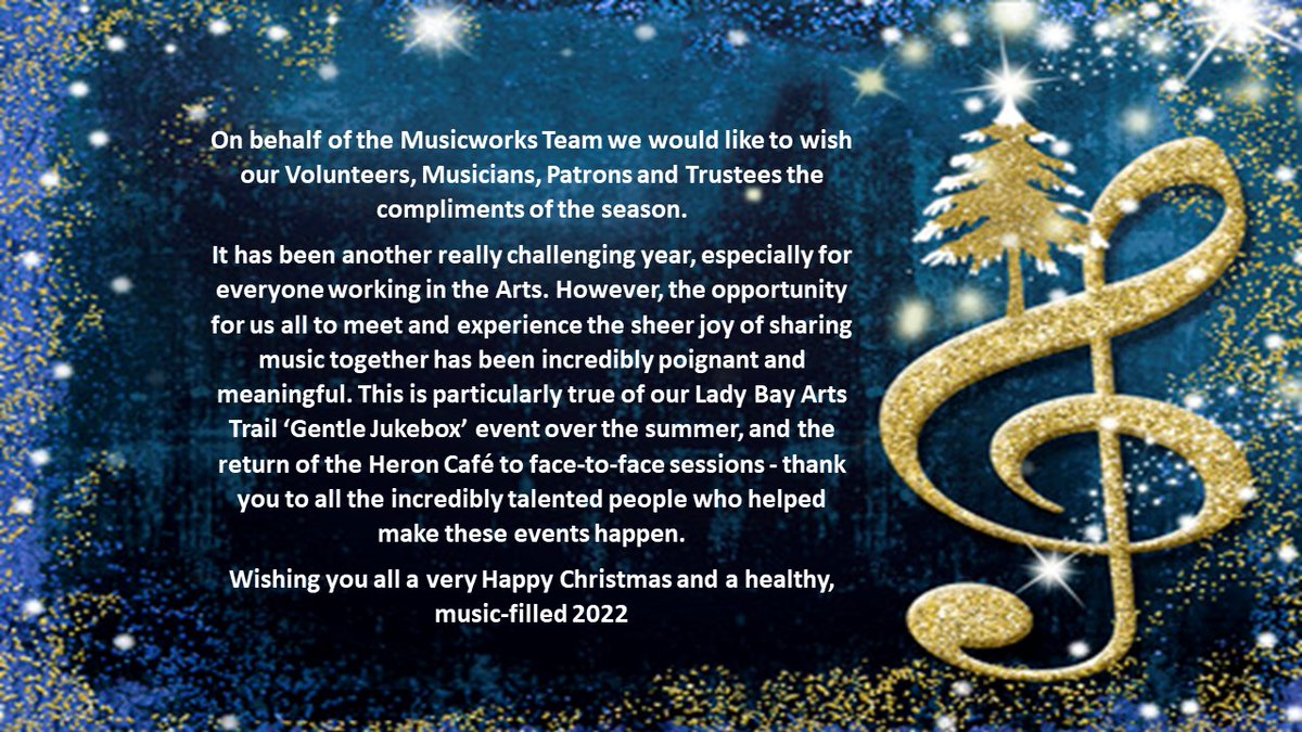 musicworksnet's tweet photo. Wishing you and your families a Merry Christmas, from all here at Musicworks 🕸️☃️ https://t.co/xzyRs2Xr1p