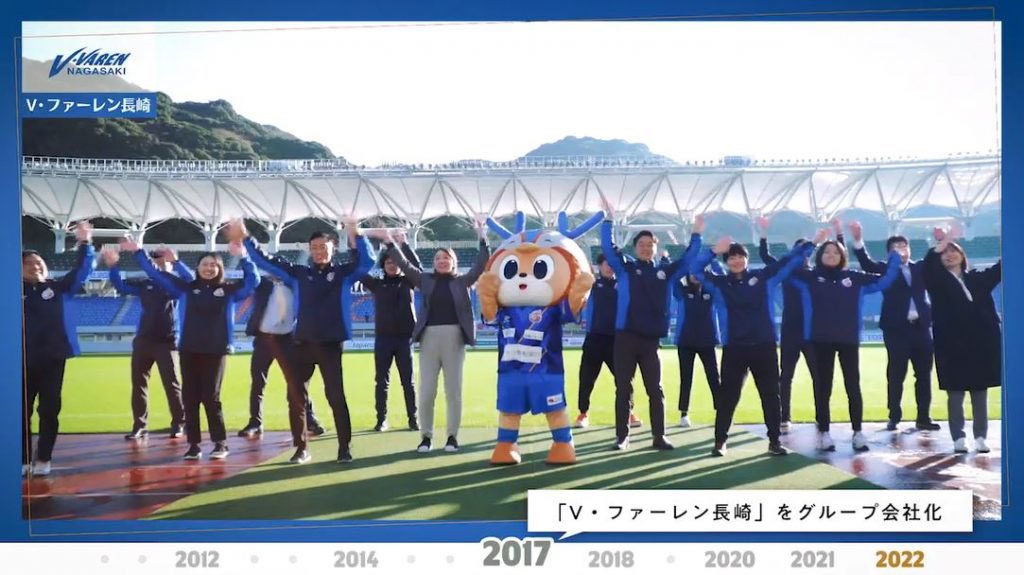 📺メディア情報 #V・ファーレン長崎 が所属するジャパネットグループは