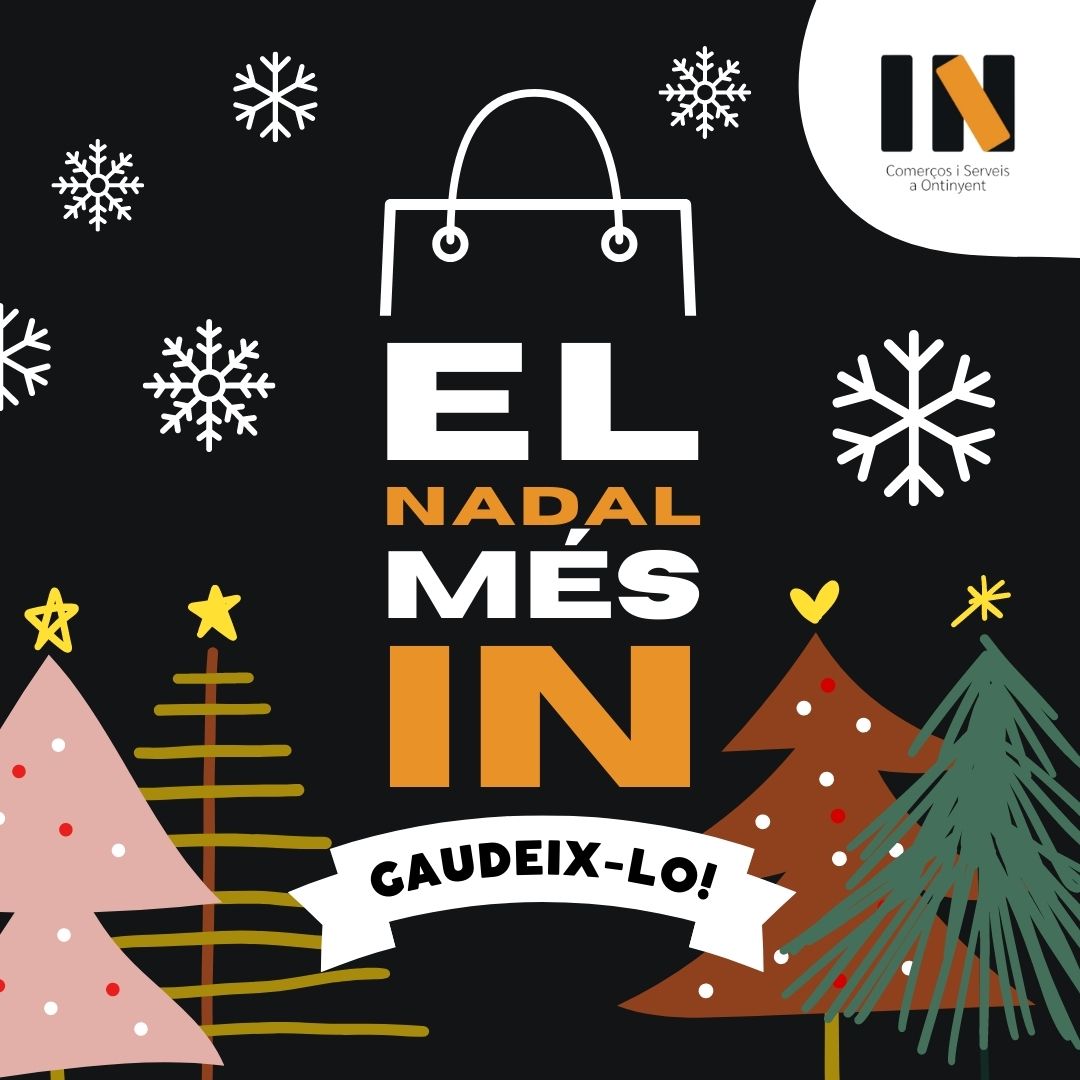 💕 Cada moment compartit amb la familia o els amics és un moment especial. ☺️ Als comerços i serveis IN, cada trobada amb tú també ho és. 💫 Gràcies per donar suport al comerç del nostre poble, sou de la nostra familia. 🎄 Bon Nadal!