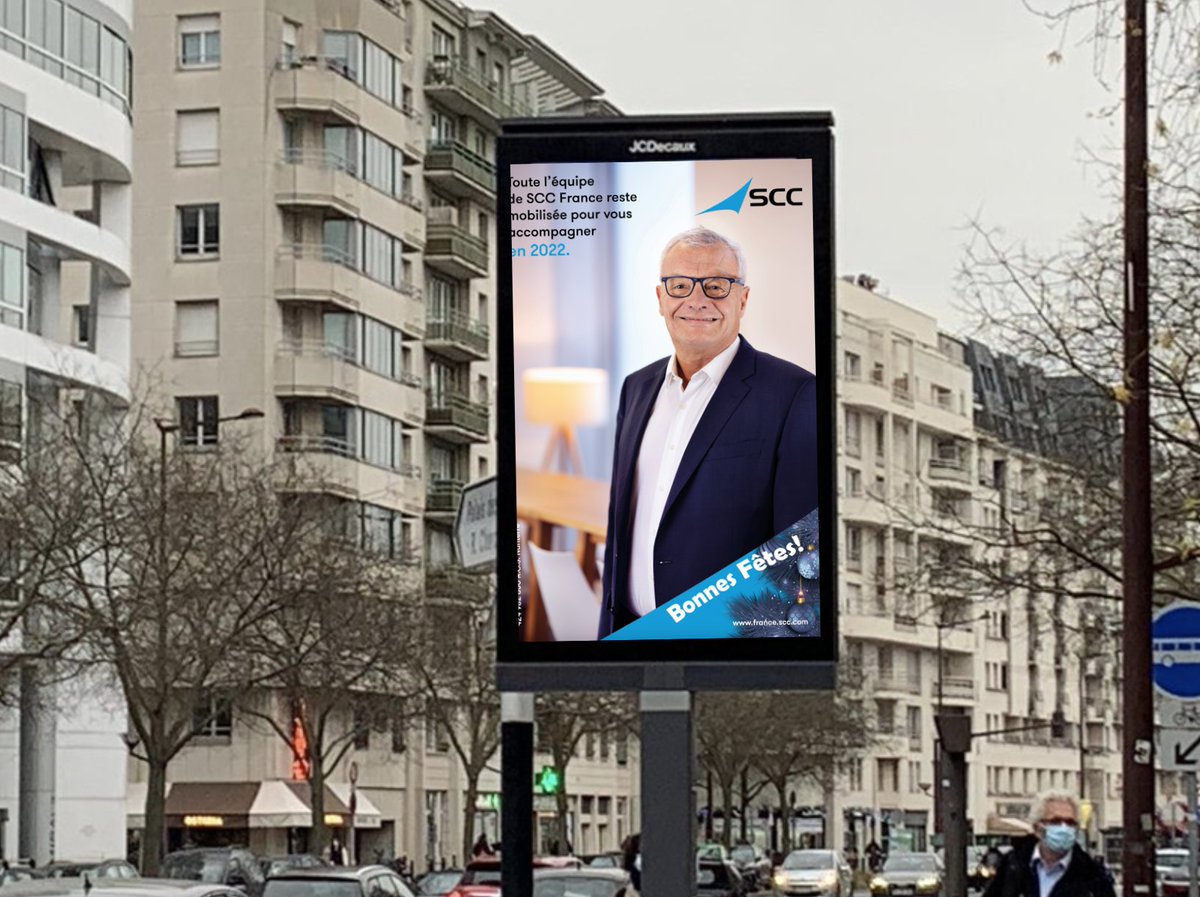 [<a href="/SCC_Info/">SCC</a> au plus proche de vous !🚀]
Didier Lejeune, CEO de <a href="/SCC_Info/">SCC</a> vous souhaite une nouvelle fois de très belles fêtes de fin d’année🎄
Retrouvez-nous dans Paris et ses environs📍 
Vous nous avez croisés ? montrez le nous en commentaire✏️ 
#confiance #paris #bonnesfêtes